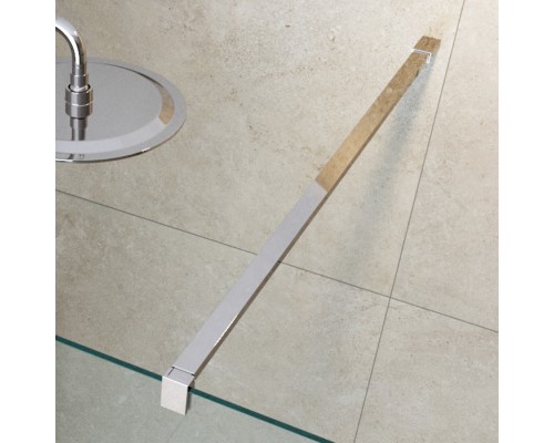 Душевая перегородка Cezares Liberta 130 LIBERTA-L-1-130-120-C-Cr Хром