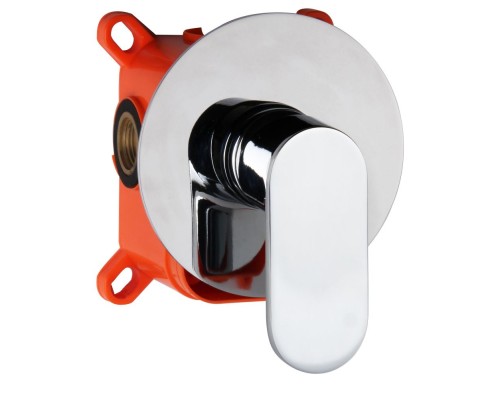 Встраиваемый смеситель для душа AQG Beta, хром