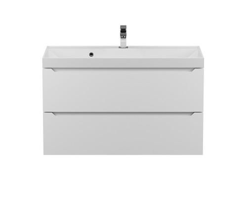 Тумба с раковиной Uperwood Tanos 90 см, белая