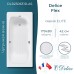 Ванна чугунная Delice Flex 170х80 с отверстиями под ручки и антискользящим покрытием