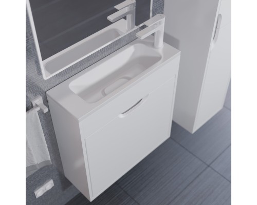 Раковина для ванной Uperwood Modul 60х21х12 см, белая глянцевая