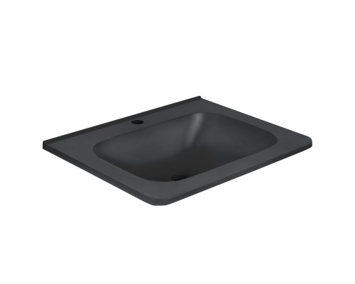 Раковина Vincea VCB-2VP600B из кварцевого камня черный