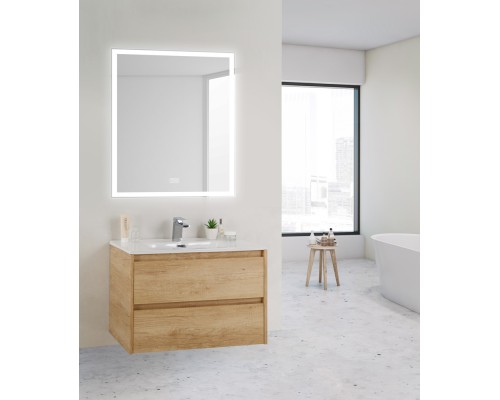 Зеркало BelBagno 70 SPC-GRT-700-800-LED-TCH-WARM с подсветкой с подогревом с сенсорным выключателем