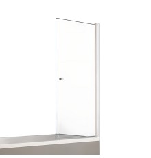 Шторка для ванны NEW TRENDY NEW SOLEO 100x140 хром