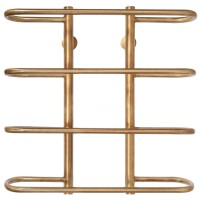 Полотенцесушитель латунный Secado Венеция 60х60х20, электрический R, бронза