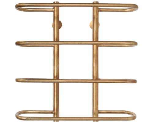 Полотенцесушитель латунный Secado Венеция 60х60х20, электрический R, бронза