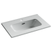 Раковина мебельная накладная Компакт (Compact) 610x395x170, цвет белый