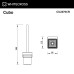 Ершик подвесной WHITECROSS Cubo хром