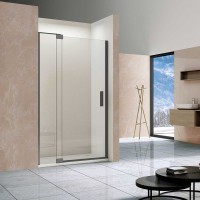 Душевая дверь Vincea Extra VDP-1E8090CLGM 800x900 вороненая сталь стекло прозрачное
