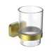 Стакан для зубных щеток с держателем Wonzon&Woghand GRAFFITY, Браш золото WW-9321-BG