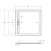 Душевой поддон из искусственного камня Cezares Tray AS 90x90 TRAY-AS-A-90-30-W Белый