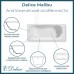 Ванна чугунная Delice Malibu 170х80 с отверстиями под ручки и антискользящим покрытием