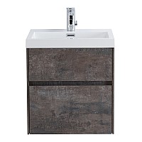 Тумба под раковину BelBagno Pietra Mini 50 PIETRA MINI-500AS-2C-SO-PT подвесная Stone