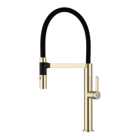 Смеситель для кухни Paulmark Leader Le214101-G Золото