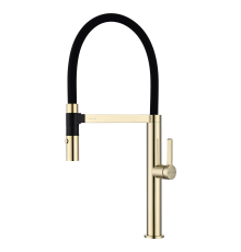 Смеситель для кухни Paulmark Leader Le214101-G Золото