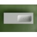 Раковина накладная Ceramicanova Грация (Grace) чаша справа без отв под смеситель 1210x457x137 белый