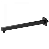 Настенный кронштейн для верхнего душа Wonzon&Woghand, Черный матовый WW-SA10-40-MB