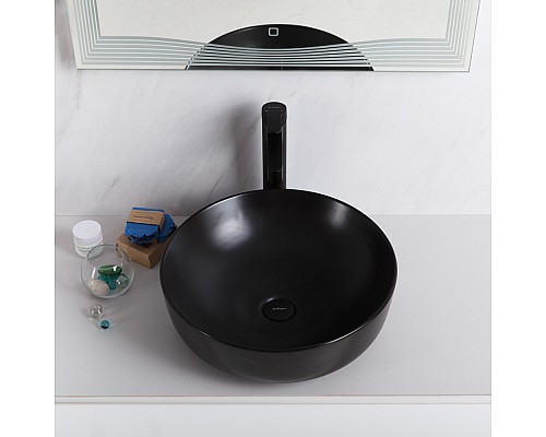 Раковина-чаша BelBagno 41 BB1315-H301 Черная матовая Раковина-чаша BelBagno 41 BB1315-H301 Черная матовая