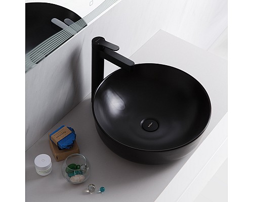Раковина-чаша BelBagno 41 BB1315-H301 Черная матовая Раковина-чаша BelBagno 41 BB1315-H301 Черная матовая