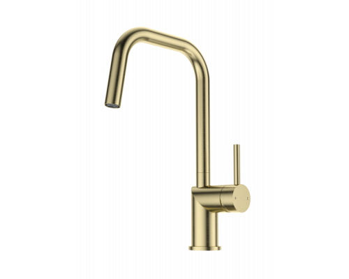 Смеситель для кухни Wonzon&Woghand, Брашированное золото