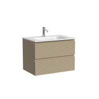 Тумба под раковину Настенная Sancos Folk 69 FL70CP Капучино