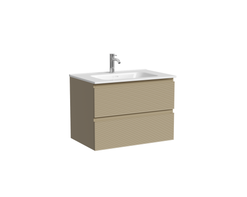 Тумба под раковину Настенная Sancos Folk 69 FL70CP Капучино