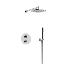 Душевой комплект с термостатом SANCOS Etna, с внутренней частью, хром, SC9010CH