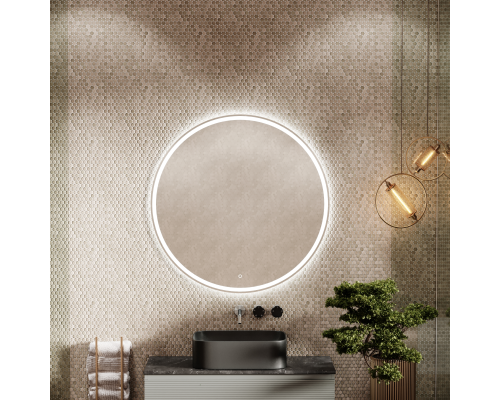 Зеркало для ванной комнаты Sancos Bella D1000 c подсветкой, BE1000