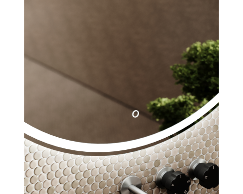 Зеркало для ванной комнаты Sancos Bella D1000 c подсветкой, BE1000