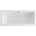 Ванна гидромассажная EXCELLENT Aquaria Lux Slim 180x80 RELAX золото