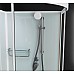 Душевая кабина Frank F408 White без крыши Размер:80x80x215 см
