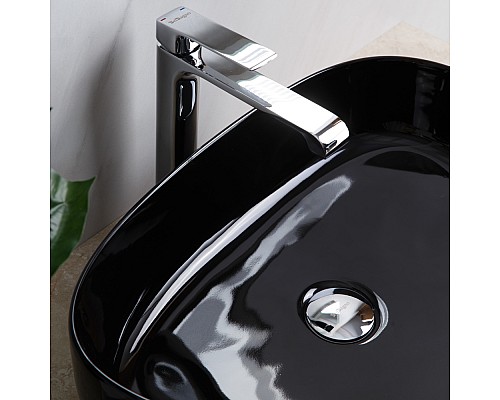 Раковина-чаша BelBagno 55 BB1435-NERO Черная Раковина-чаша BelBagno 55 BB1435-NERO Черная