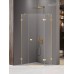 Душевое ограждение NEW TRENDY AVEXA GOLD SHINE R 80x80x200 золото