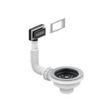 Выпуск для мойки Alveus 114 Anthracite 1144843 с рамкой и заглушкой