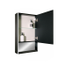 Зеркало-шкаф Reflection Box Black LED 500х800 RF2419BL	