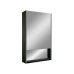 Зеркало-шкаф Reflection Box Black LED 500х800 RF2419BL	
