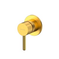 Внешняя часть смесителя на 1 потребитель Whitecross Y1241GLB брашированное золото