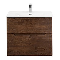Тумба под раковину BelBagno Etna-H60 80 ETNA-H60-800-2C-SO-RW-P подвесная Rovere Moro