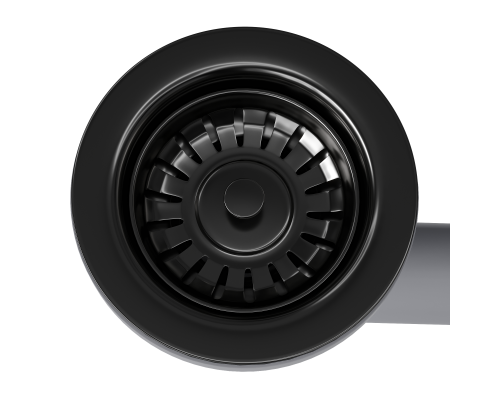 Выпуск для кухонной мойки Reflexion Part RX9003BL оружейная сталь