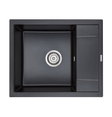 Кухонная мойка Paulmark Optimum 60 PM216050-BLM Черный металлик