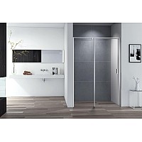 Душевая дверь Cezares Urban 110 URBAN-B-12-110-C-CR профиль Хром стекло прозрачное