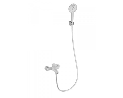 Смеситель для ванны с душем Wonzon&Woghand, Белый матовый