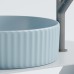 Раковина-чаша накладная Ceramicanova голубой матовый Element 360x360x115