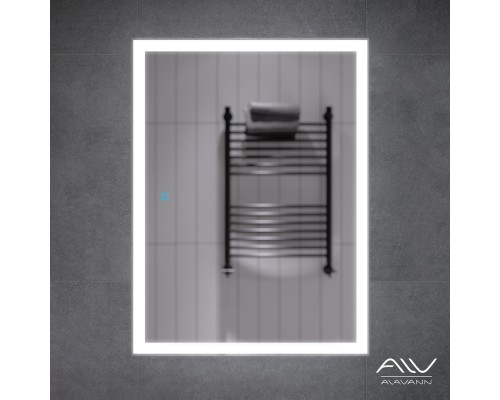 Зеркальный шкаф Alavann Rita 60 белый