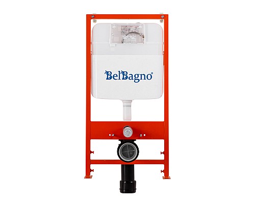 Инсталляция BelBagno BB026 для подвесного унитаза без клавиши смыва Инсталляция BelBagno BB026 для подвесного унитаза без клавиши смыва