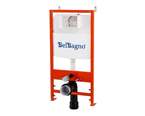 Инсталляция BelBagno BB026 для подвесного унитаза без клавиши смыва Инсталляция BelBagno BB026 для подвесного унитаза без клавиши смыва