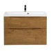 Тумба под раковину BelBagno Marino 80 MARINO-H60-800-2C-SO-RN-P подвесная Rovere Nature