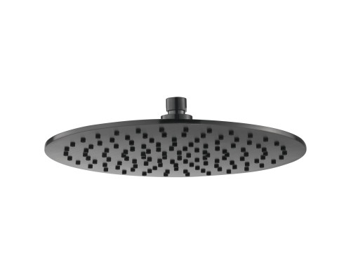 Верхний душ Benesque Lumiere 30 см, чёрный брашированный