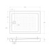 Акриловый поддон для душа BelBagno Tray 120x90 Белый