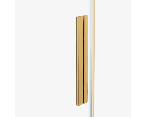 Шторка для ванны NEW TRENDY SMART GOLD BRUSHED 120x150 (брашированное золото)